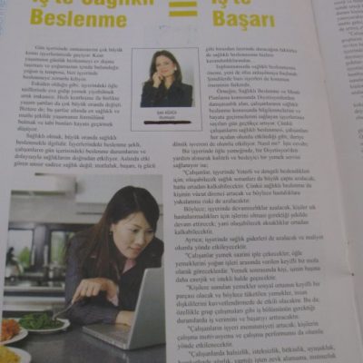 İşte Sağlıklı Beslenme